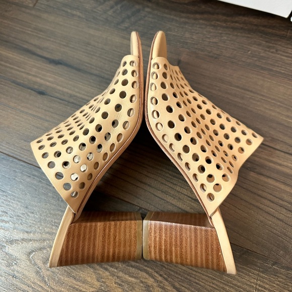 Loeffler Randall Shea Perforated Mule Slide Buff (Size 7) - Picture 7 of 13